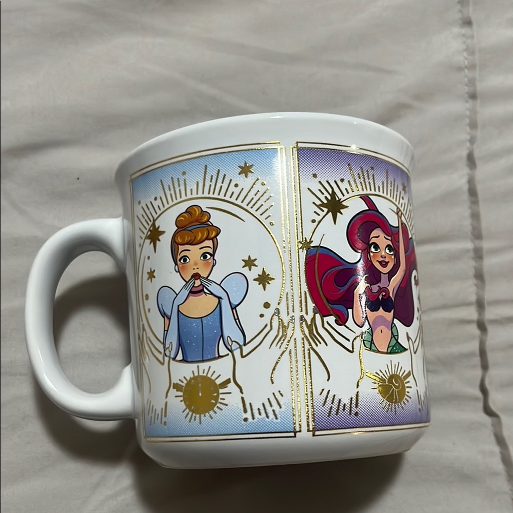 Disney Princess Mug with Cinderella and Ariel